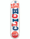 Cliché Woodcut RHM Skateboard Deck - 8.25"