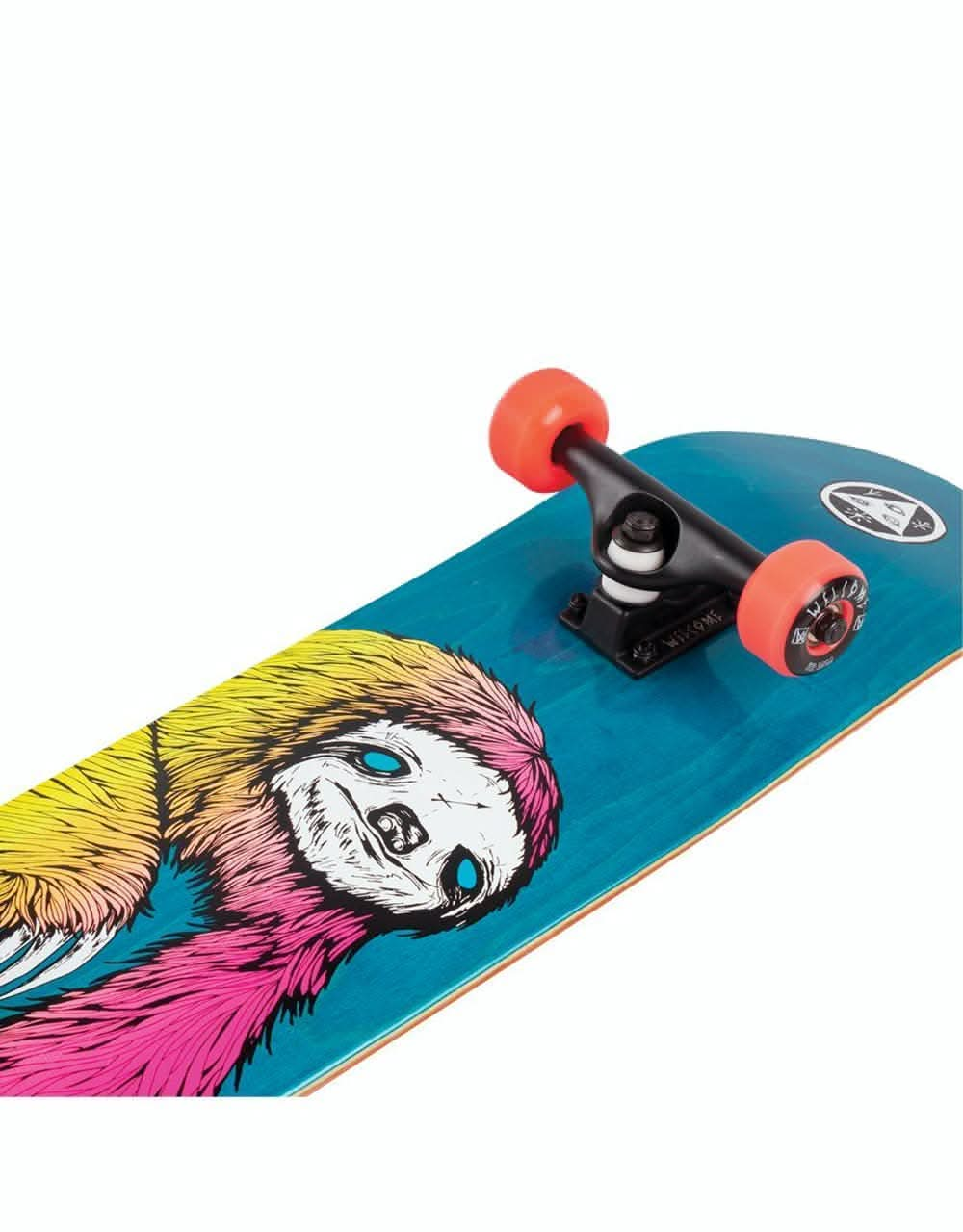 Welcome Sloth on Bunyip Complete Skateboard - 8"