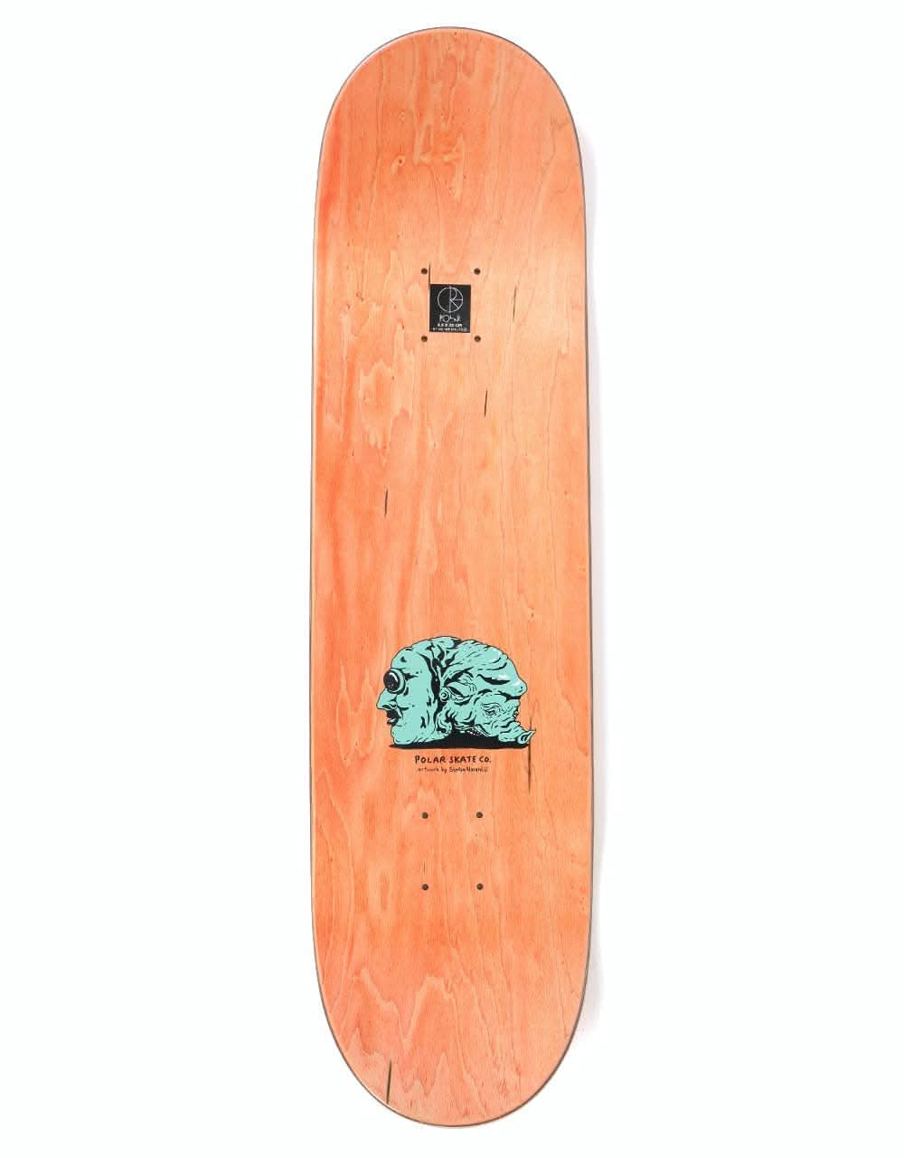 Polar Herrington Twin Head Skateboard Deck - 8.25"