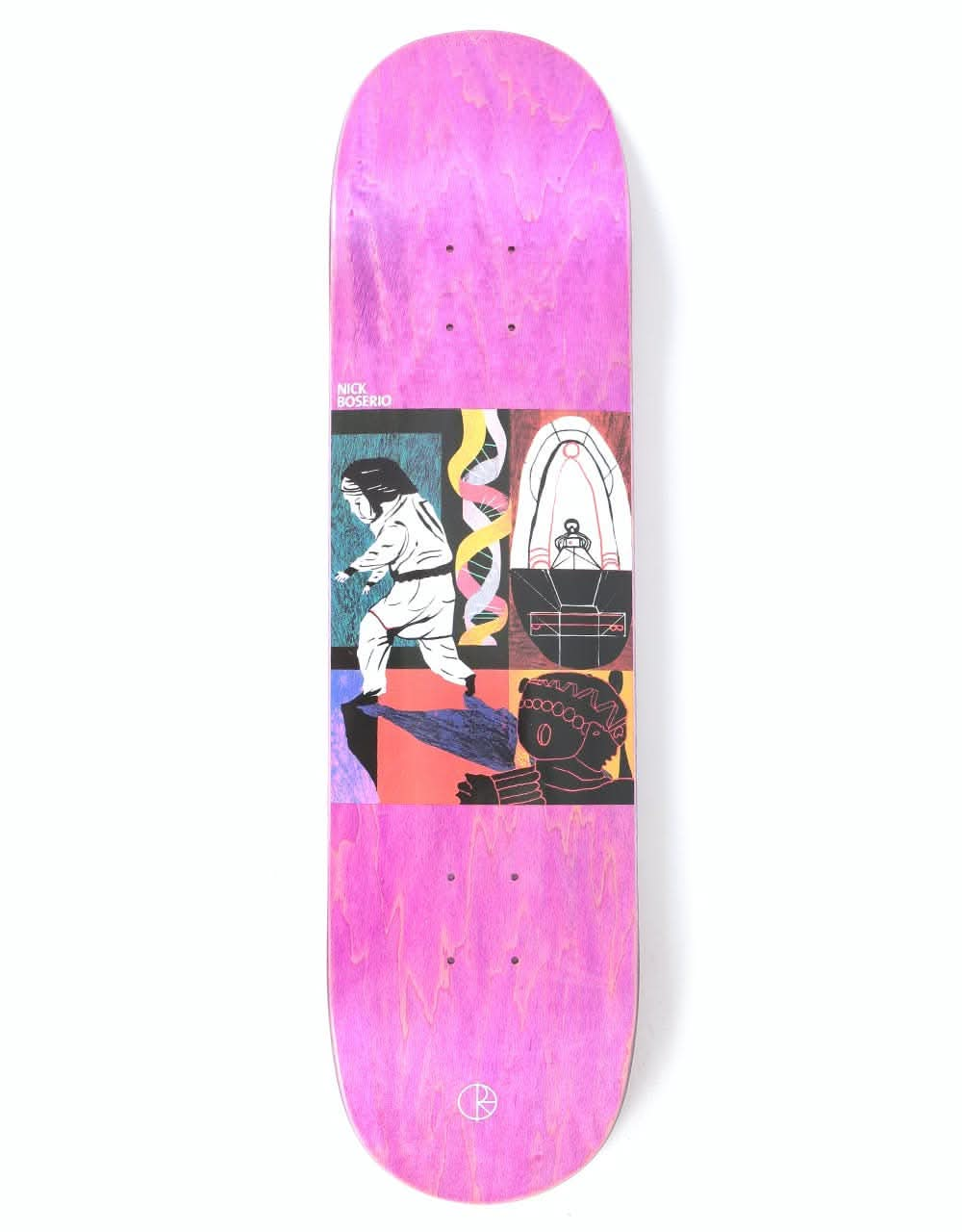 Polar Boserio Alien Encounter Skateboard Deck - 8"