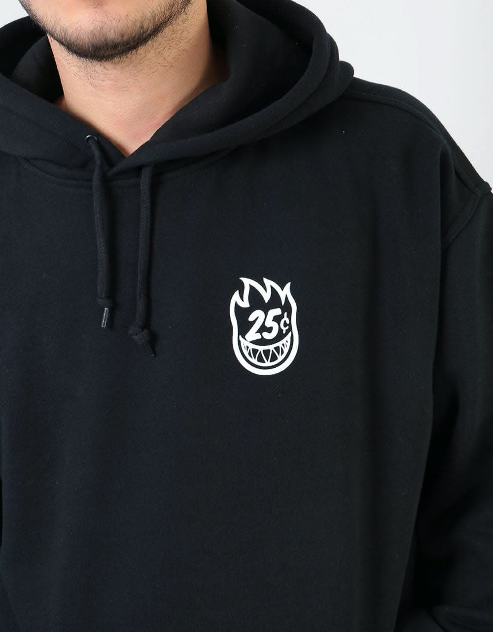 Spitfire x Quartersnacks Snackman Pullover Hoodie - Black