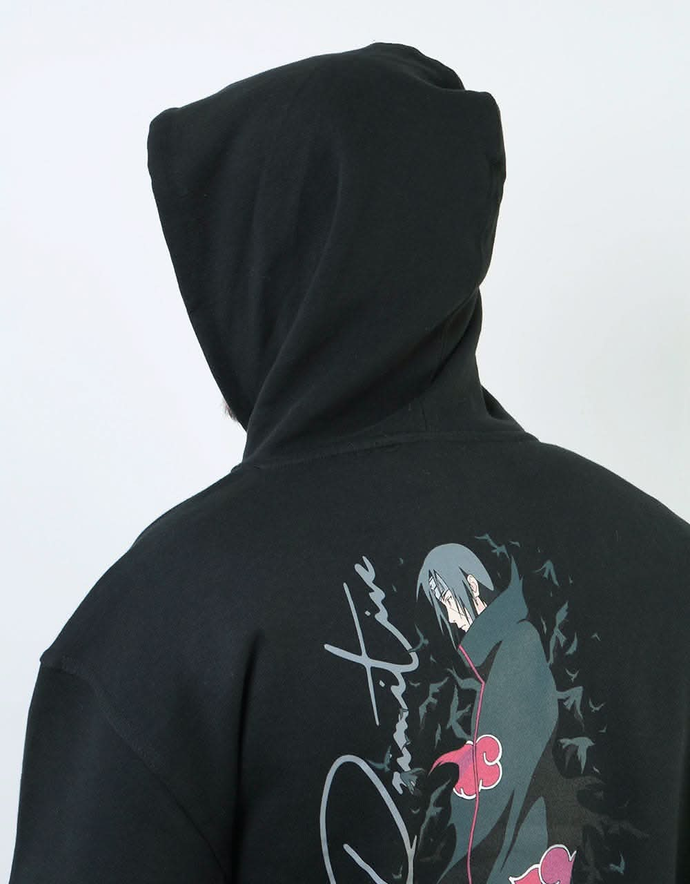 Primitive x Naruto Crows Pullover Hoodie - Black