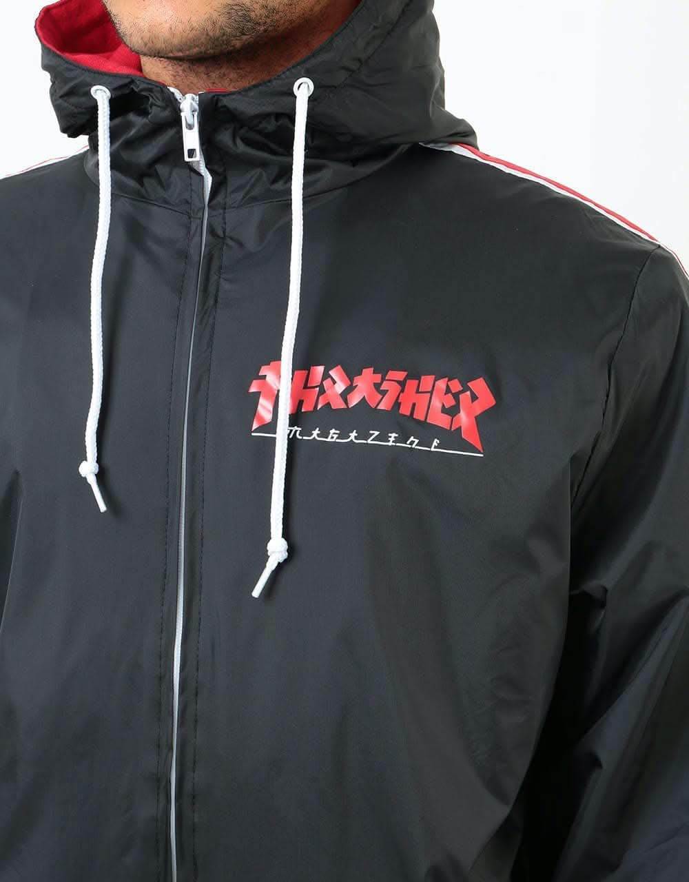 Thrasher Godzilla Track Jacket - Black