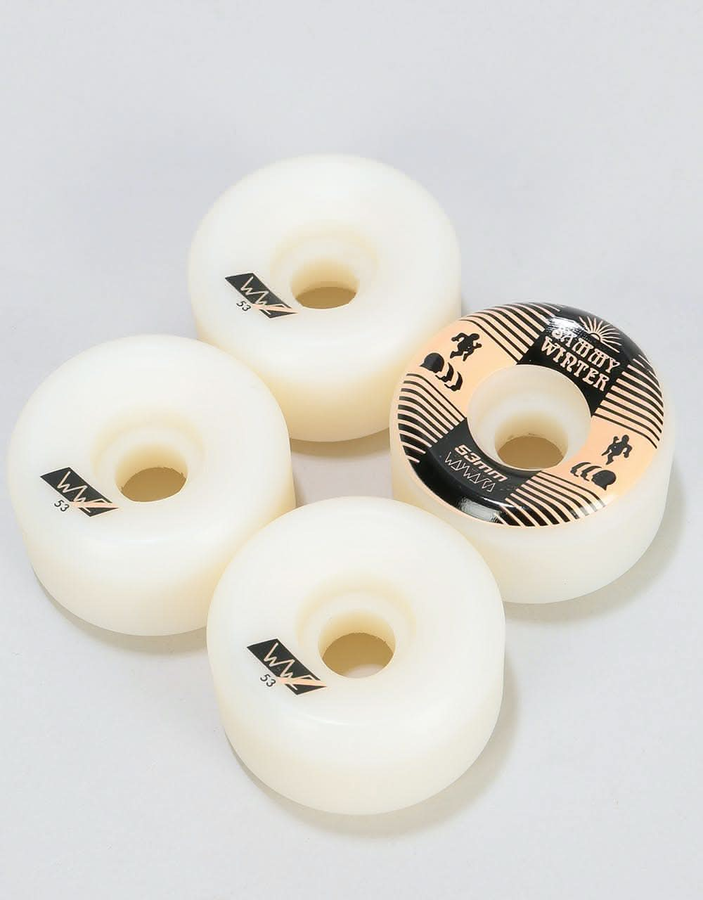 Wayward Winter Pro 'Funnel Cut' 101a Skateboard Wheel - 53mm