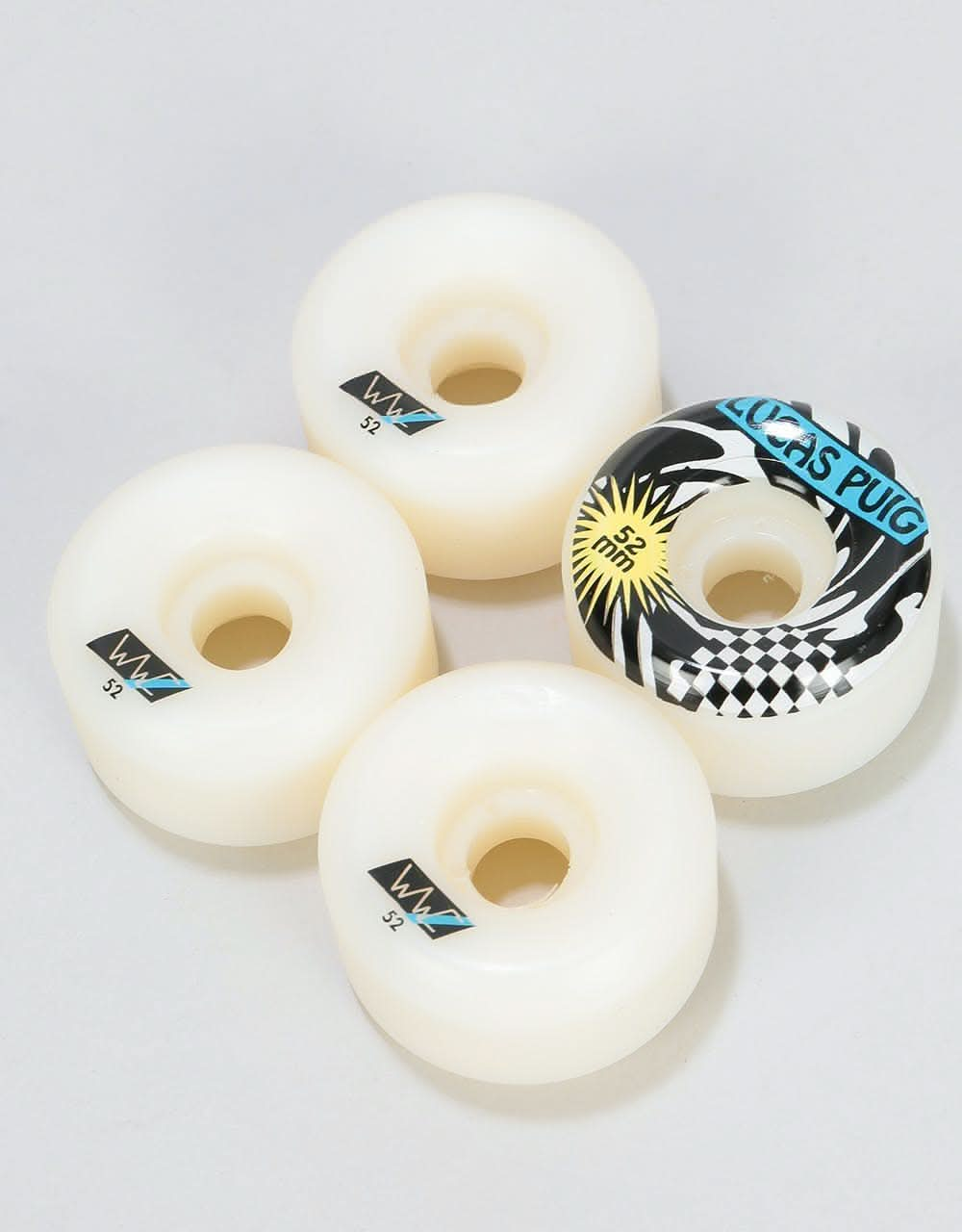 Wayward Puig Pro 'Funnel Cut' 101a Skateboard Wheel - 52mm