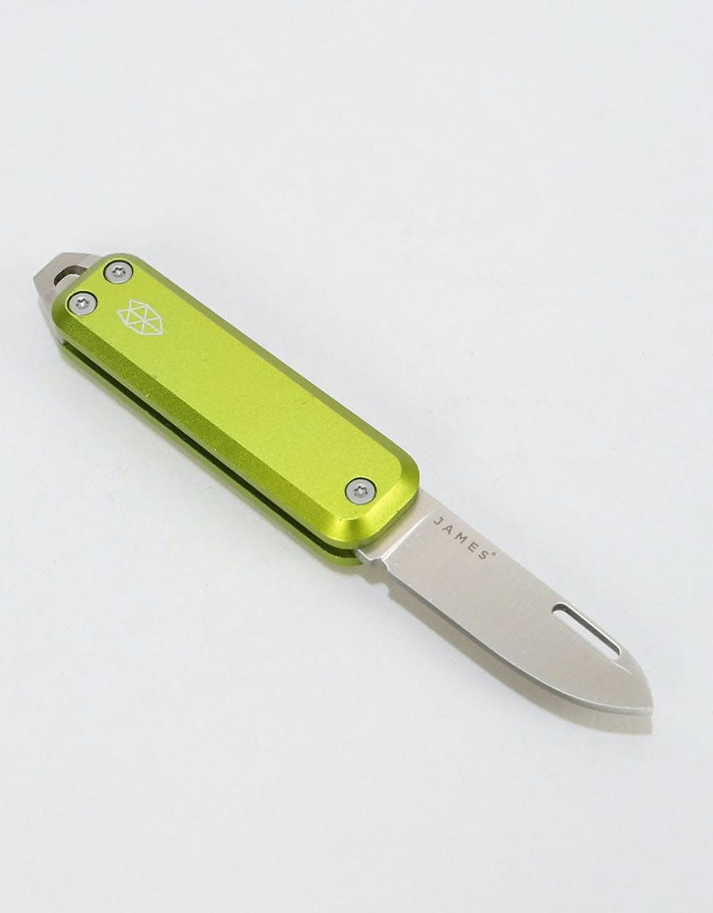 James The Elko Knife - Electric Moss/Stainless