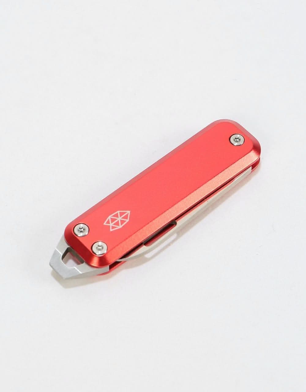 James The Elko Knife - Red/Stainless