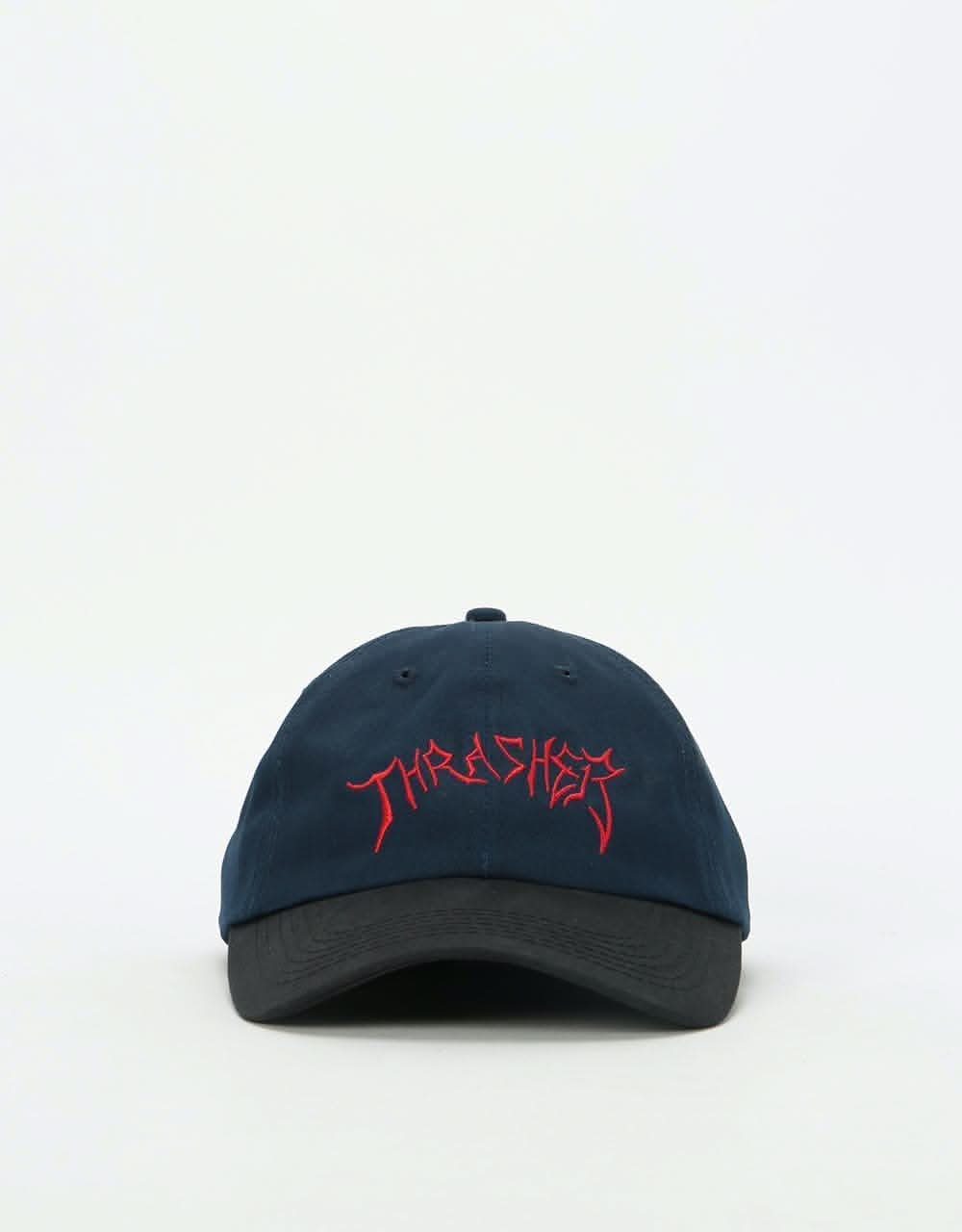 Thrasher Lotties Old Timer Cap - Navy/Black