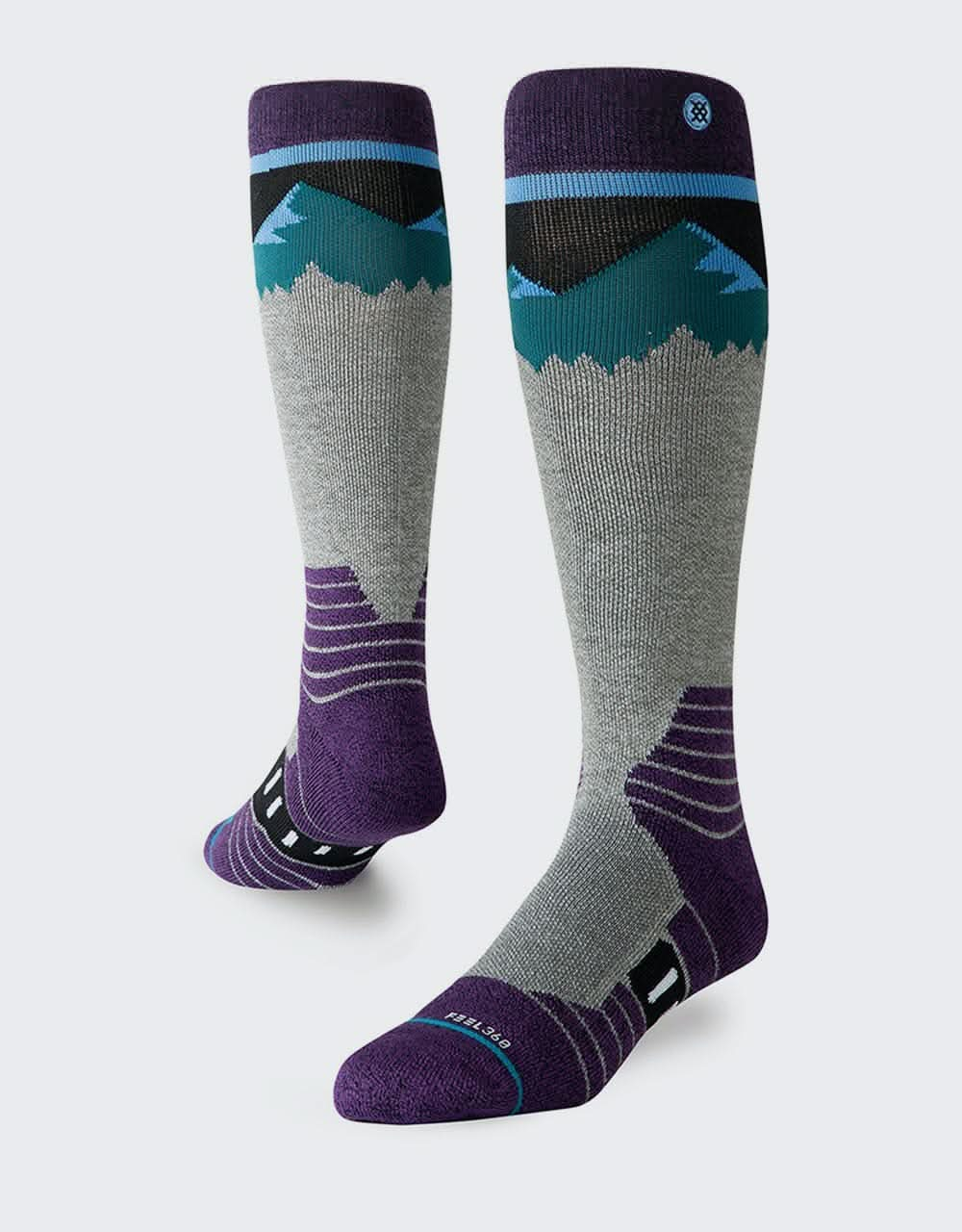 Stance Ridge Line Snowboard Socks - Blue