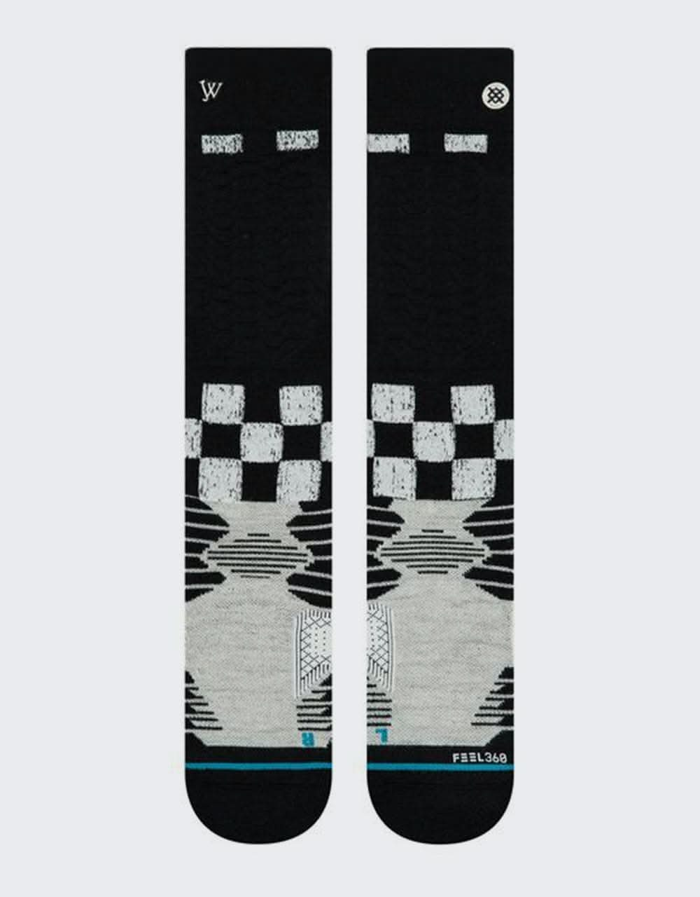 Stance JW Wells Pro Snowboard Socks - Black