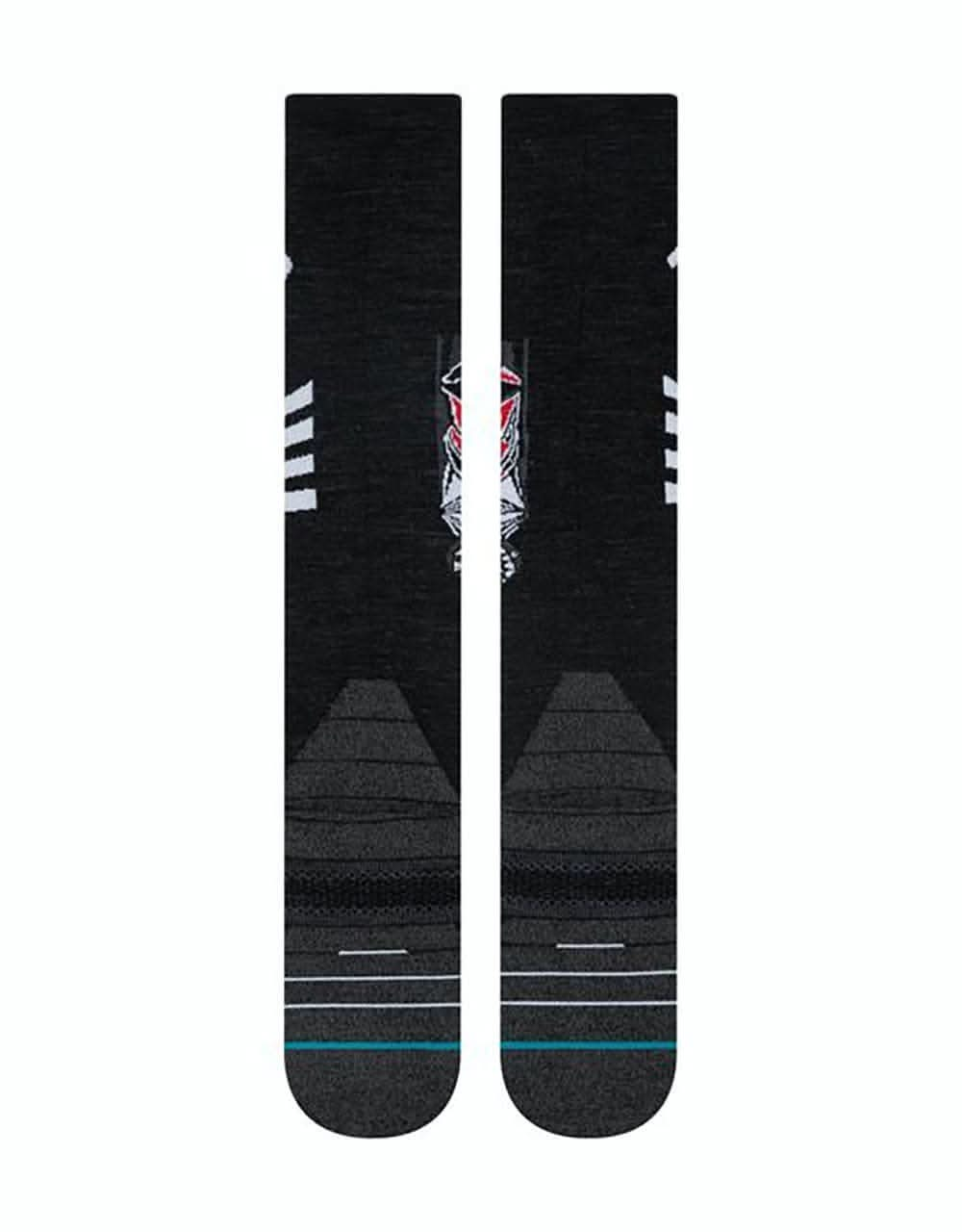 Stance x Faction Spirit Snowboard Socks - Black