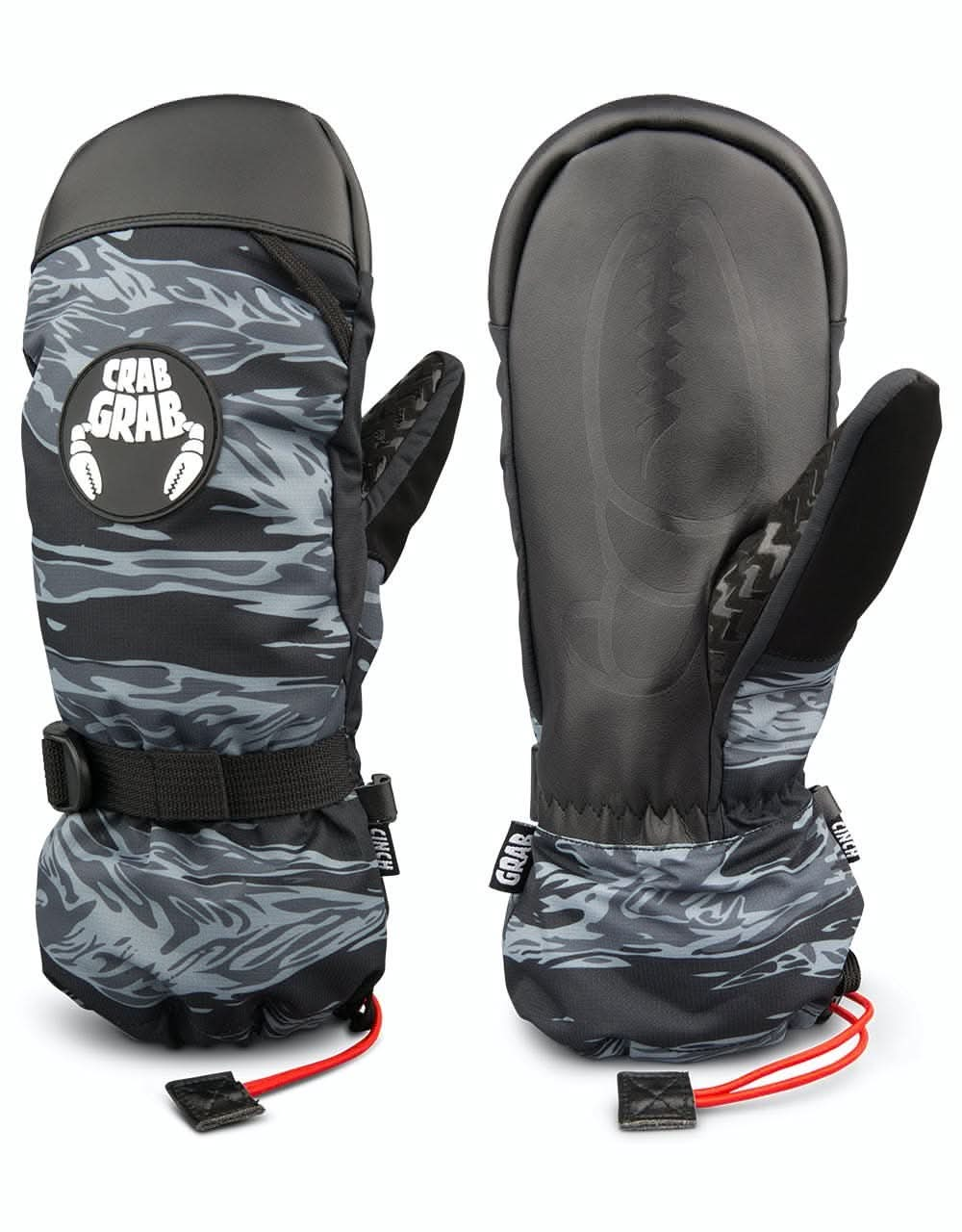 Crab Grab Cinch 2020 Snowboard Mitts - Night Tiger