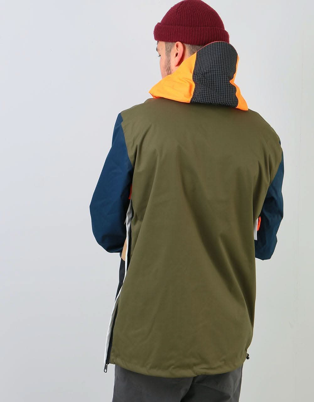 DC ASAP Anorak 2020 Snowboard Jacket - Olive Night Desert Night Camo