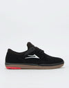 Lakai Fremont Skate Shoes - Black/Gum Suede