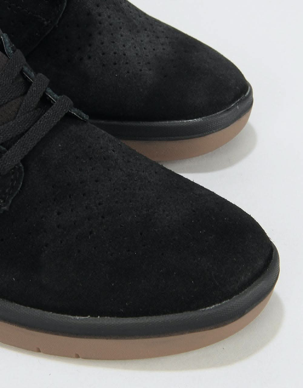 Lakai Fremont Skate Shoes - Black/Gum Suede