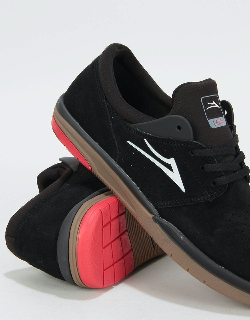 Lakai Fremont Skate Shoes - Black/Gum Suede