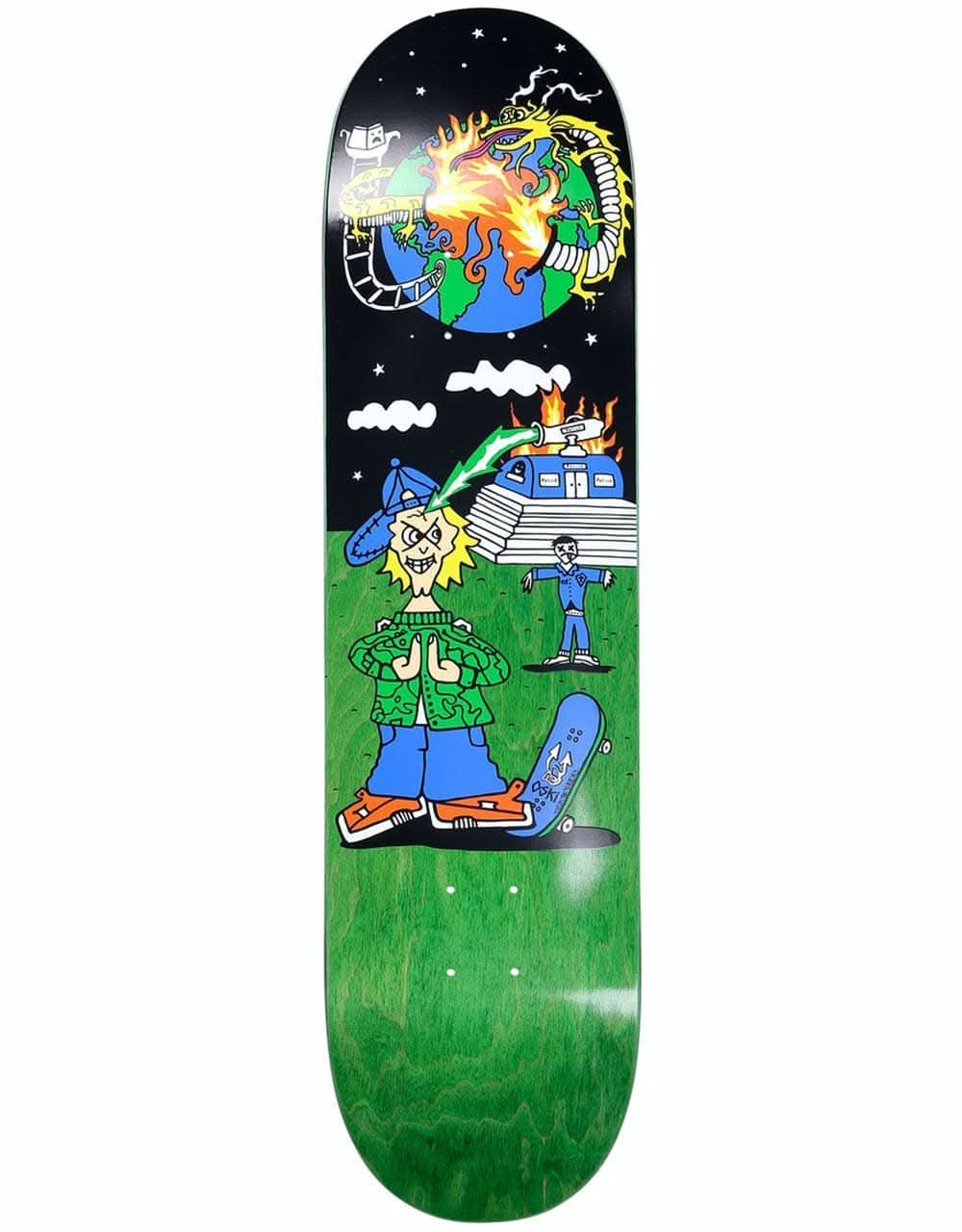 Polar Rozenberg Police Station Skateboard Deck - 8.25"