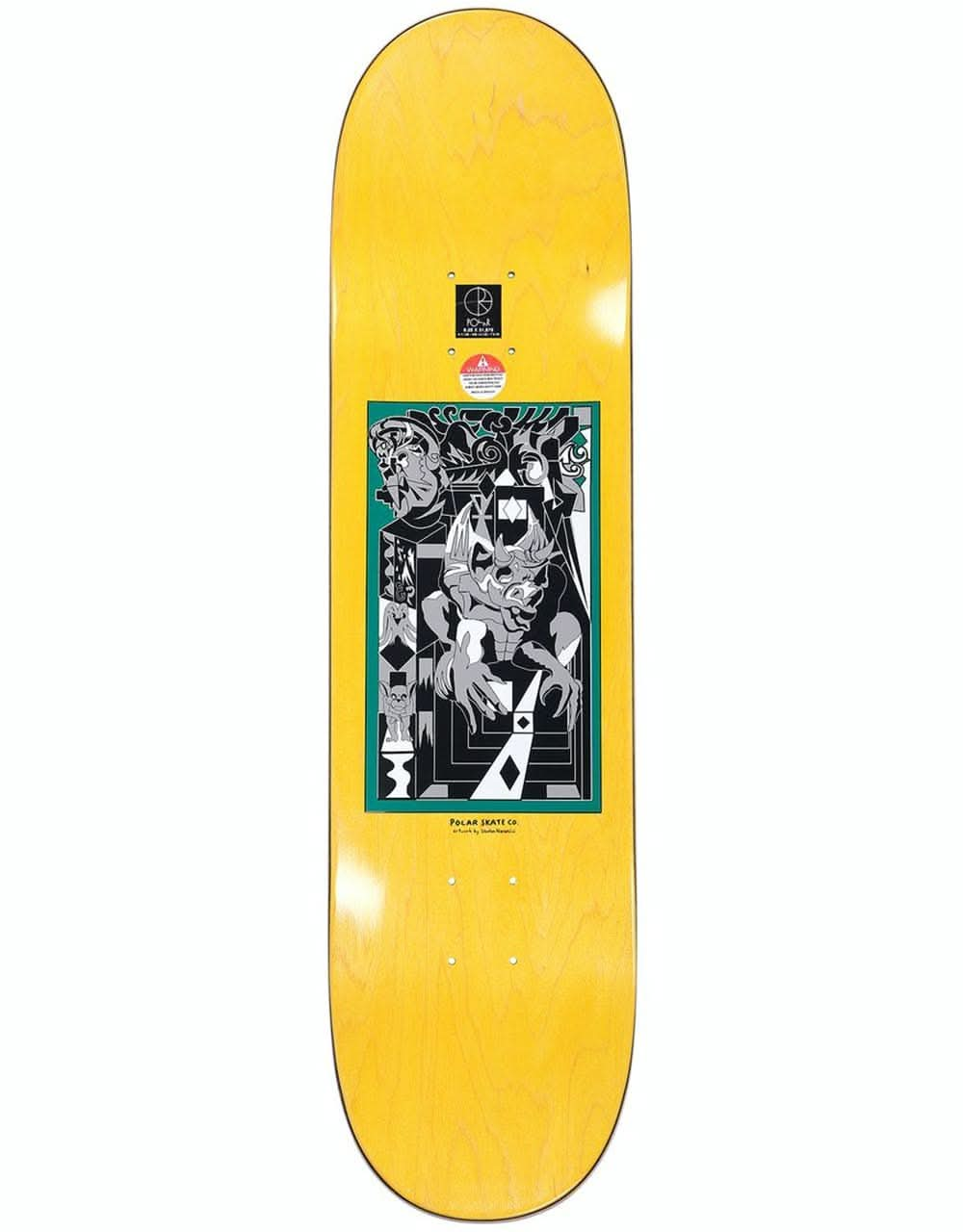 Polar Grund Legacy Skateboard Deck - 8.5"