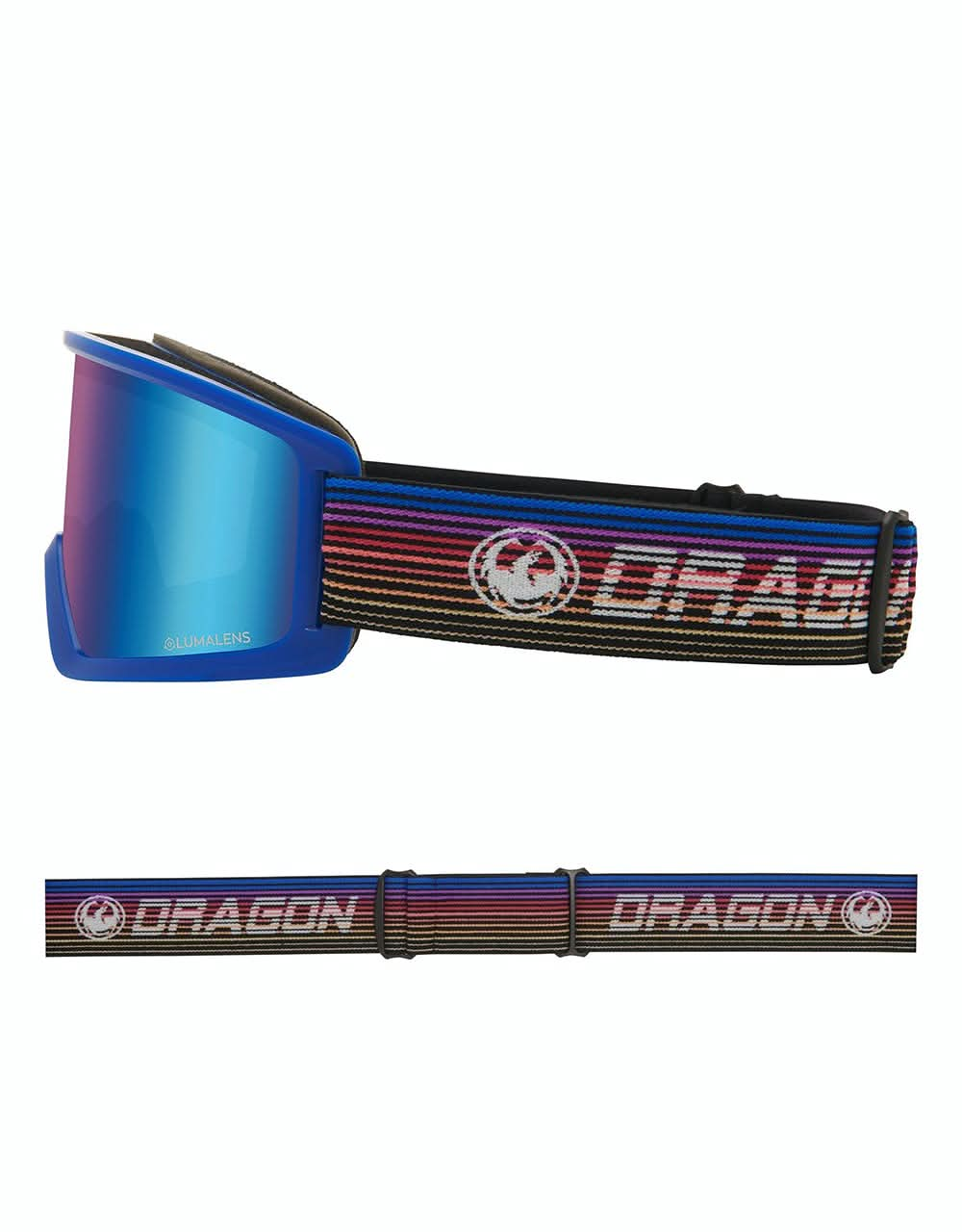 Dragon DX3 OTG Snowboard Goggles - Gamer/LUMALENS® Blue Ion