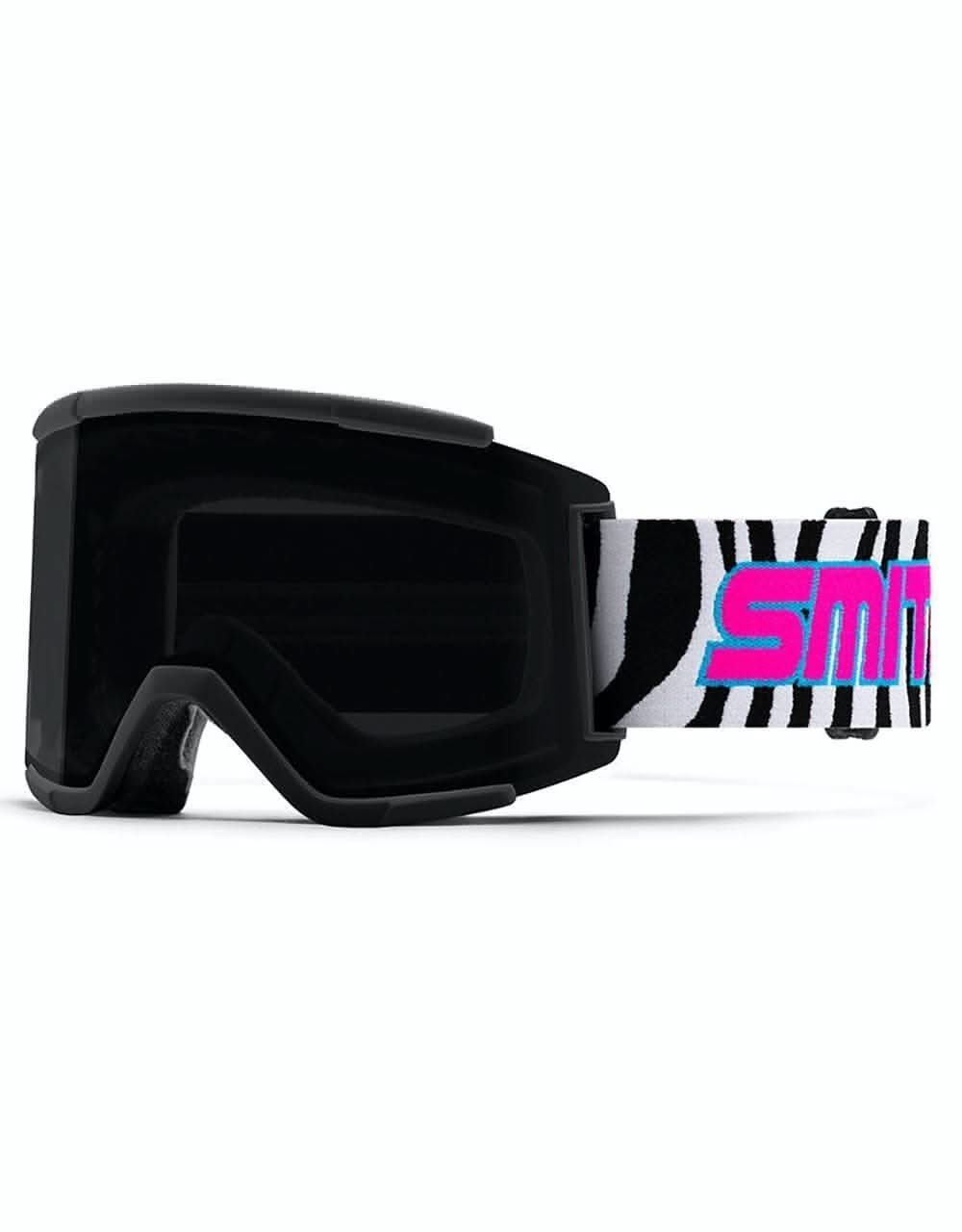 Smith Squad XL Snowboard Goggles - Get Wild 89/Sun Black