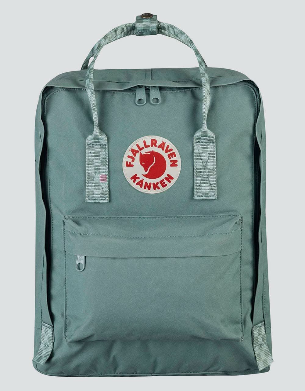 Fjällräven Kånken Backpack - Frost Green/Chess Pattern