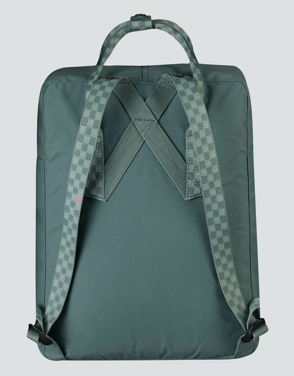 Fjällräven Kånken Backpack - Frost Green/Chess Pattern