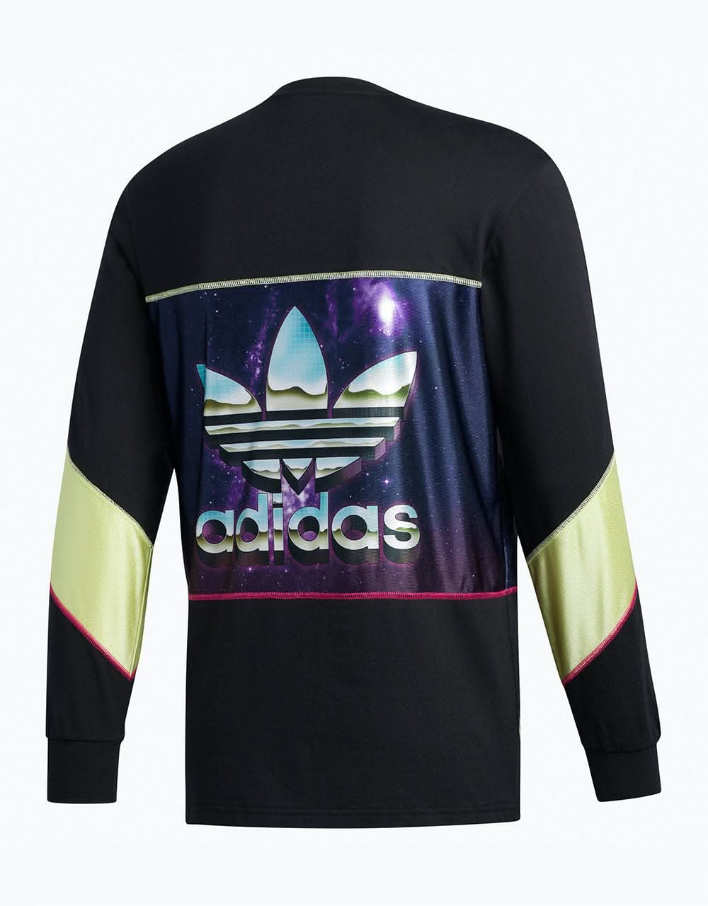 Adidas x Metropolitan L/S Jersey - Black/Yellow Tint/Real Magenta