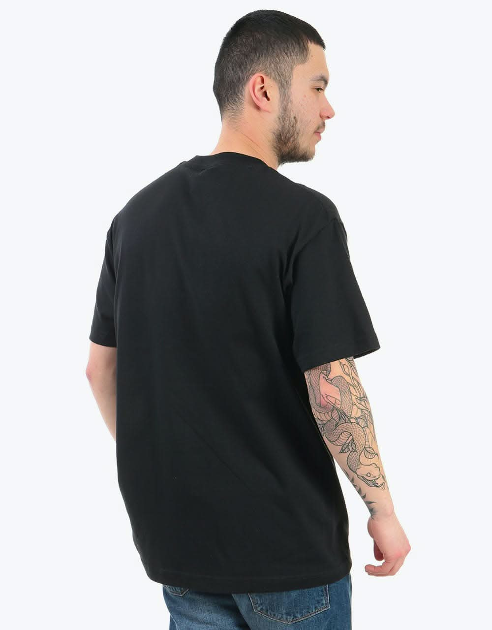 HUF Quake Box Logo T-Shirt - Black