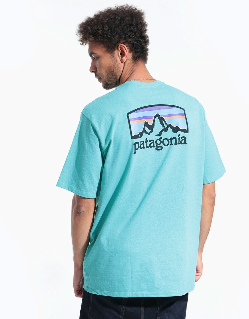 Patagonia Fitz Roy Horizons Responsibili-Tee® - Light Beryl Green