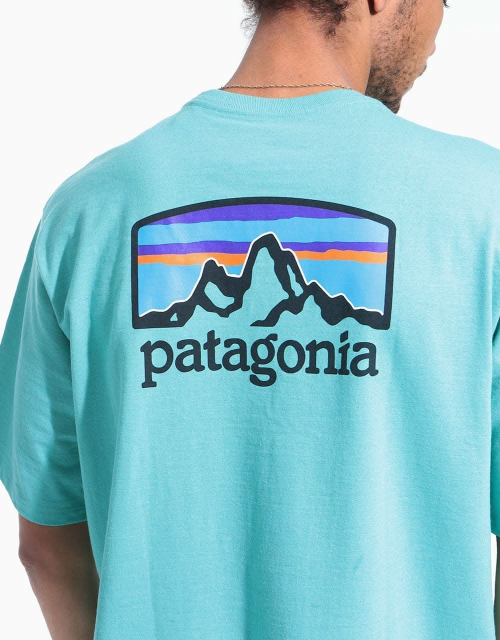 Patagonia Fitz Roy Horizons Responsibili-Tee® - Light Beryl Green