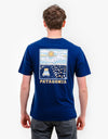 Patagonia Summit Road Organic T-Shirt - Classic Navy