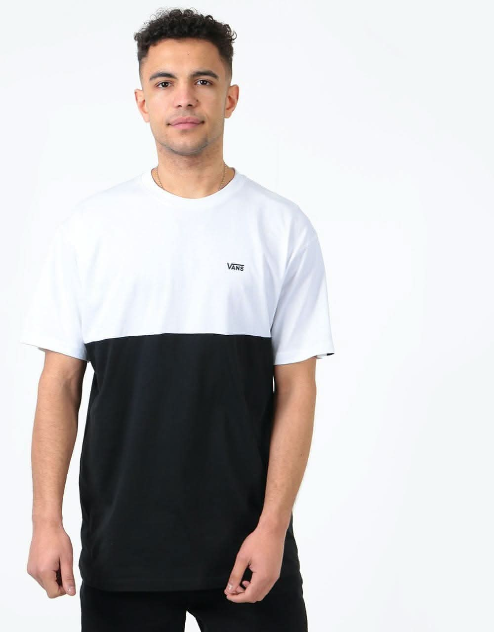 Vans Colorblock T-Shirt - Black/White