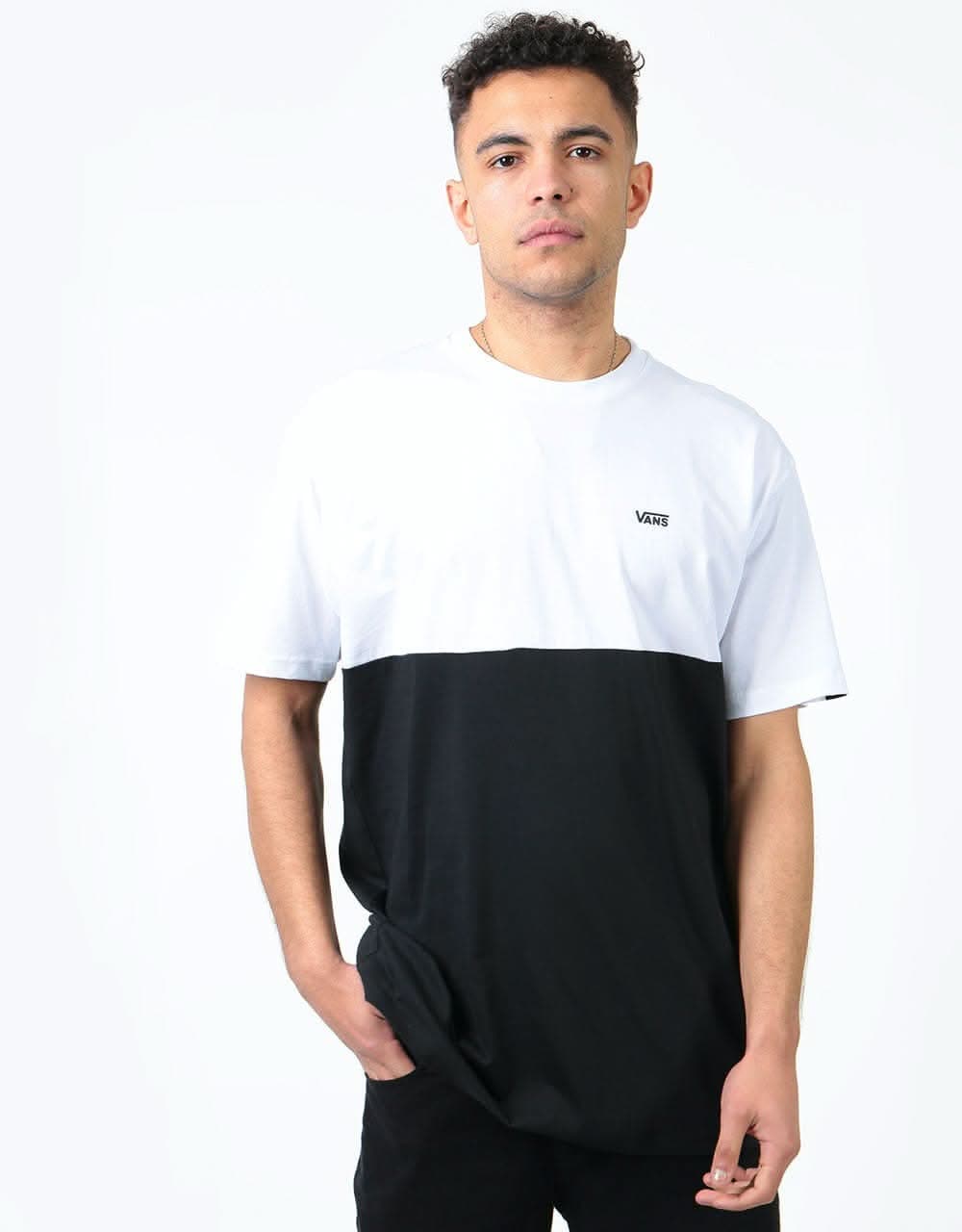 Vans Colorblock T-Shirt - Black/White