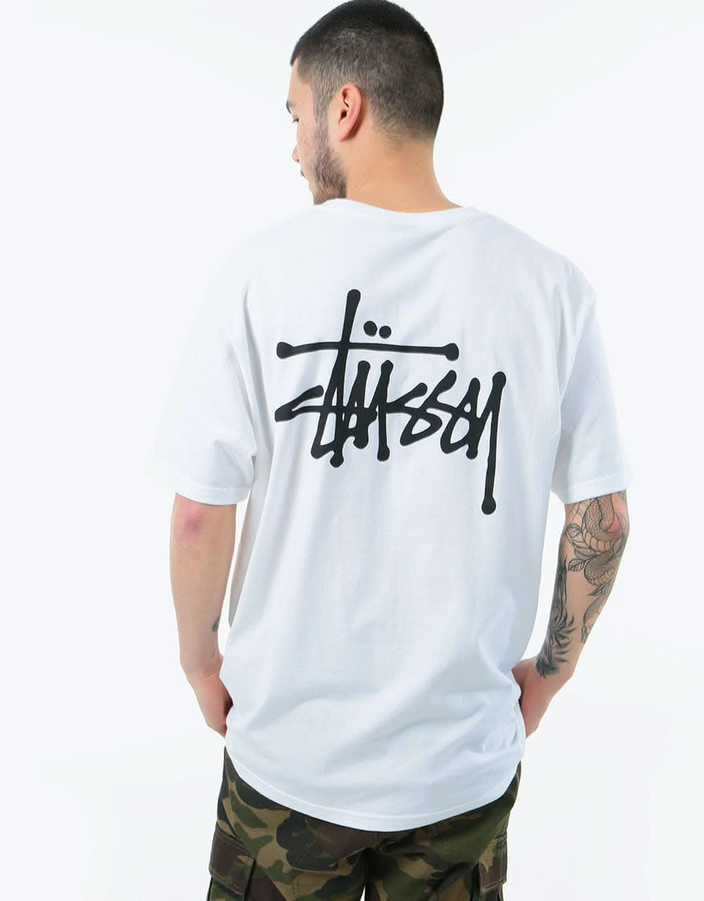 Stüssy Basic Stüssy T-Shirt - White