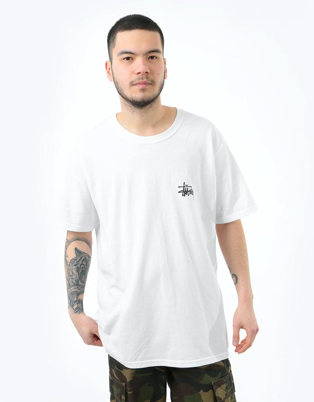 Stüssy Basic Stüssy T-Shirt - White