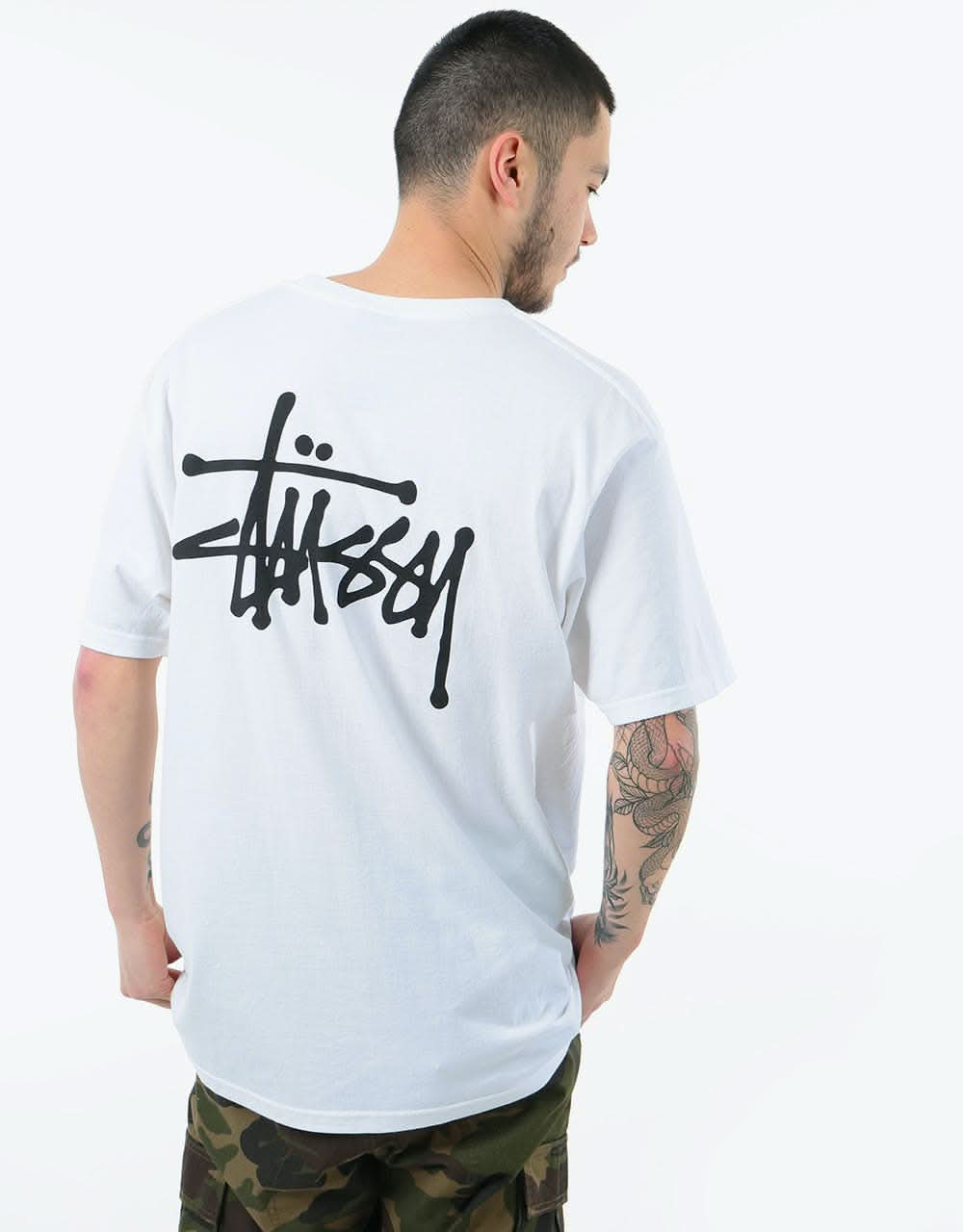 Stüssy Basic Stüssy T-Shirt - White