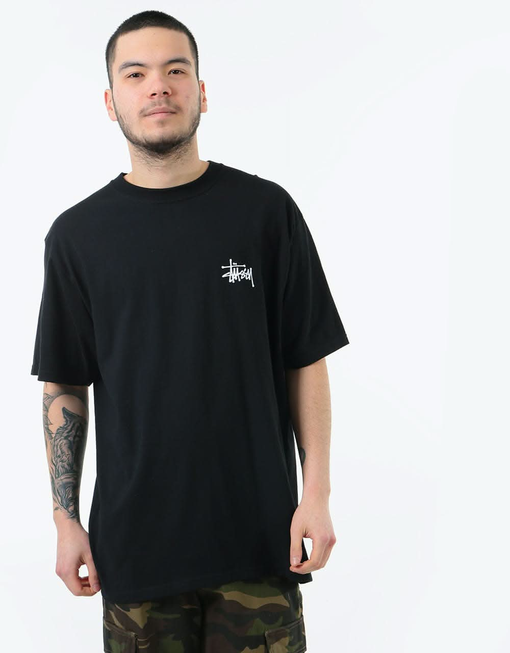 Stüssy Basic Stüssy T-Shirt - Black