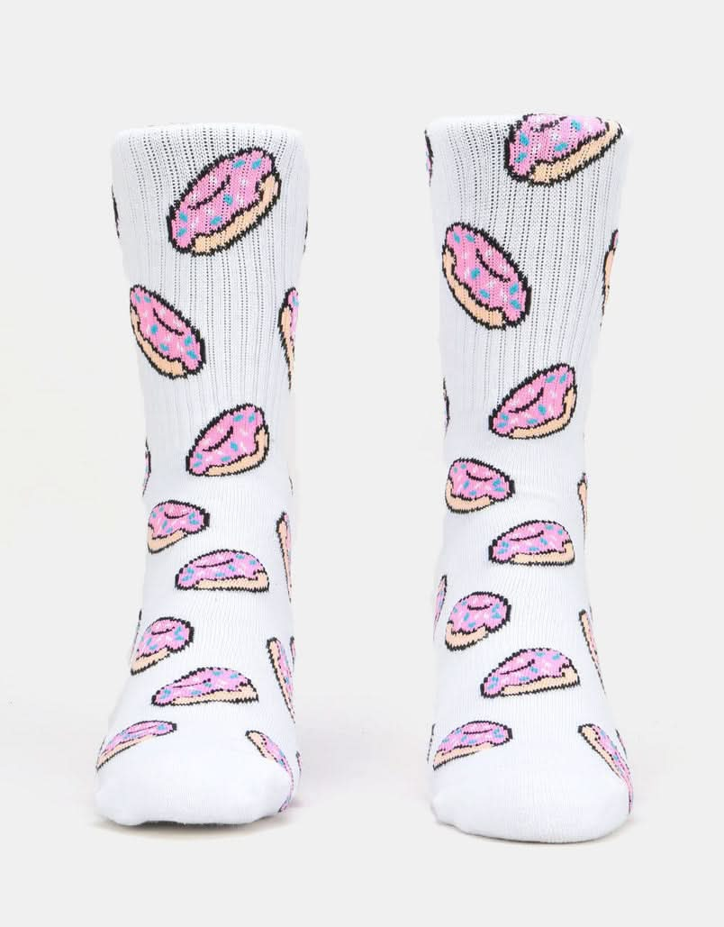 Route One Donuts Socken – Weiß