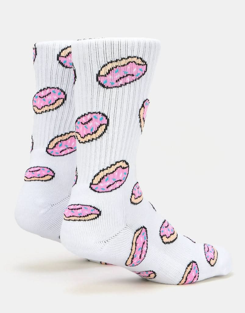 Route One Donuts Socken – Weiß