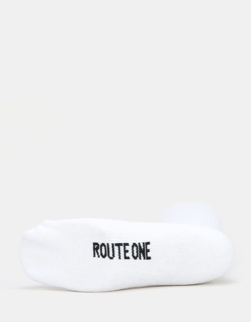 Chaussettes Route One Fuck 'Em - Blanc