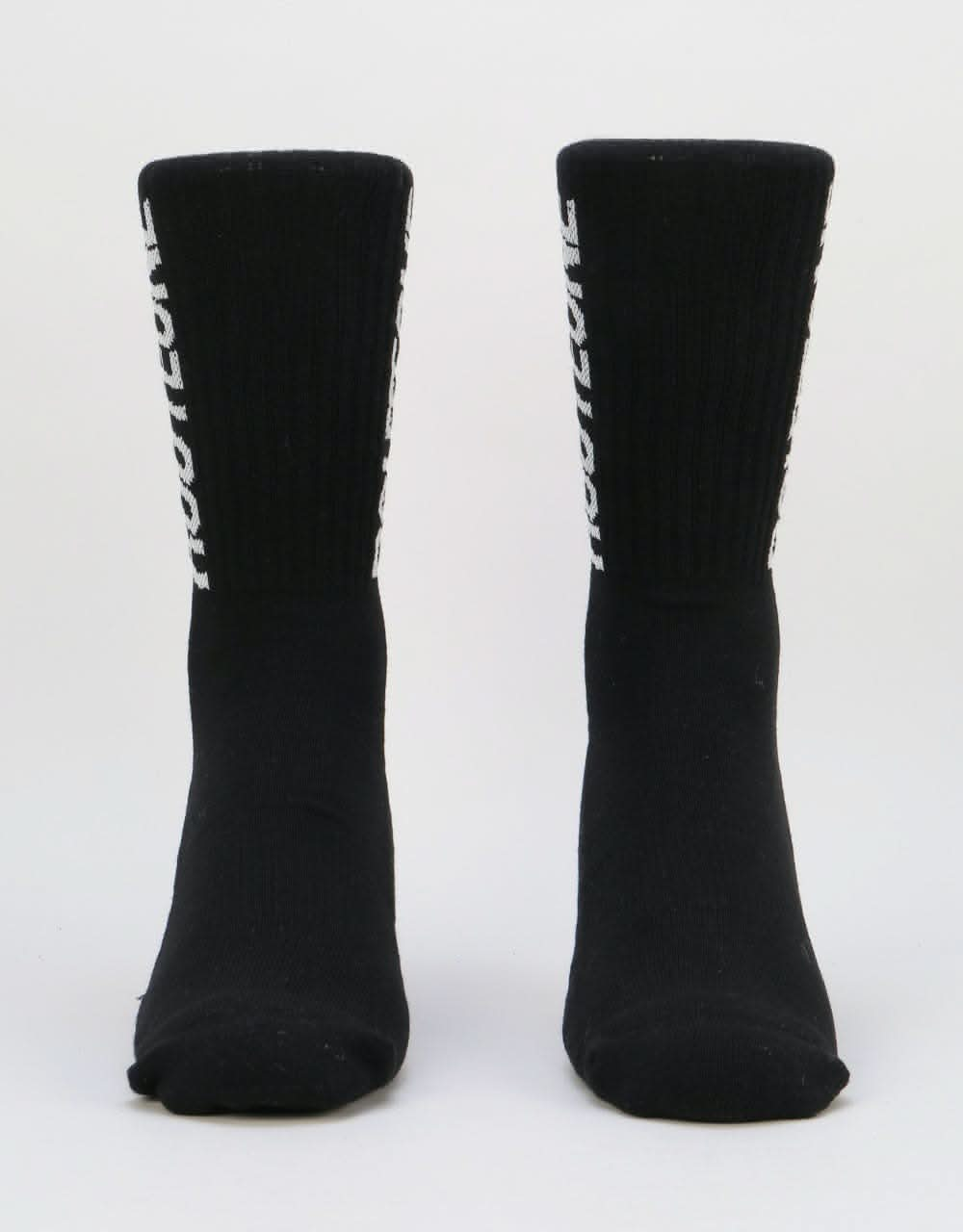 Route One Sport Logo Socks - Black/Glow