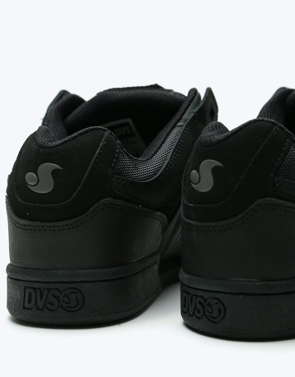 DVS Celsius Skate Shoes - Black/Black Leather