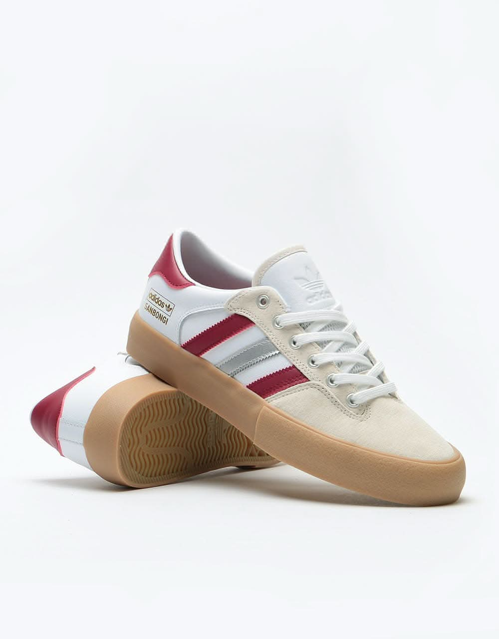 Adidas x Shin Sanbongi Matchreak Super Skate Shoes - White/Collegiate