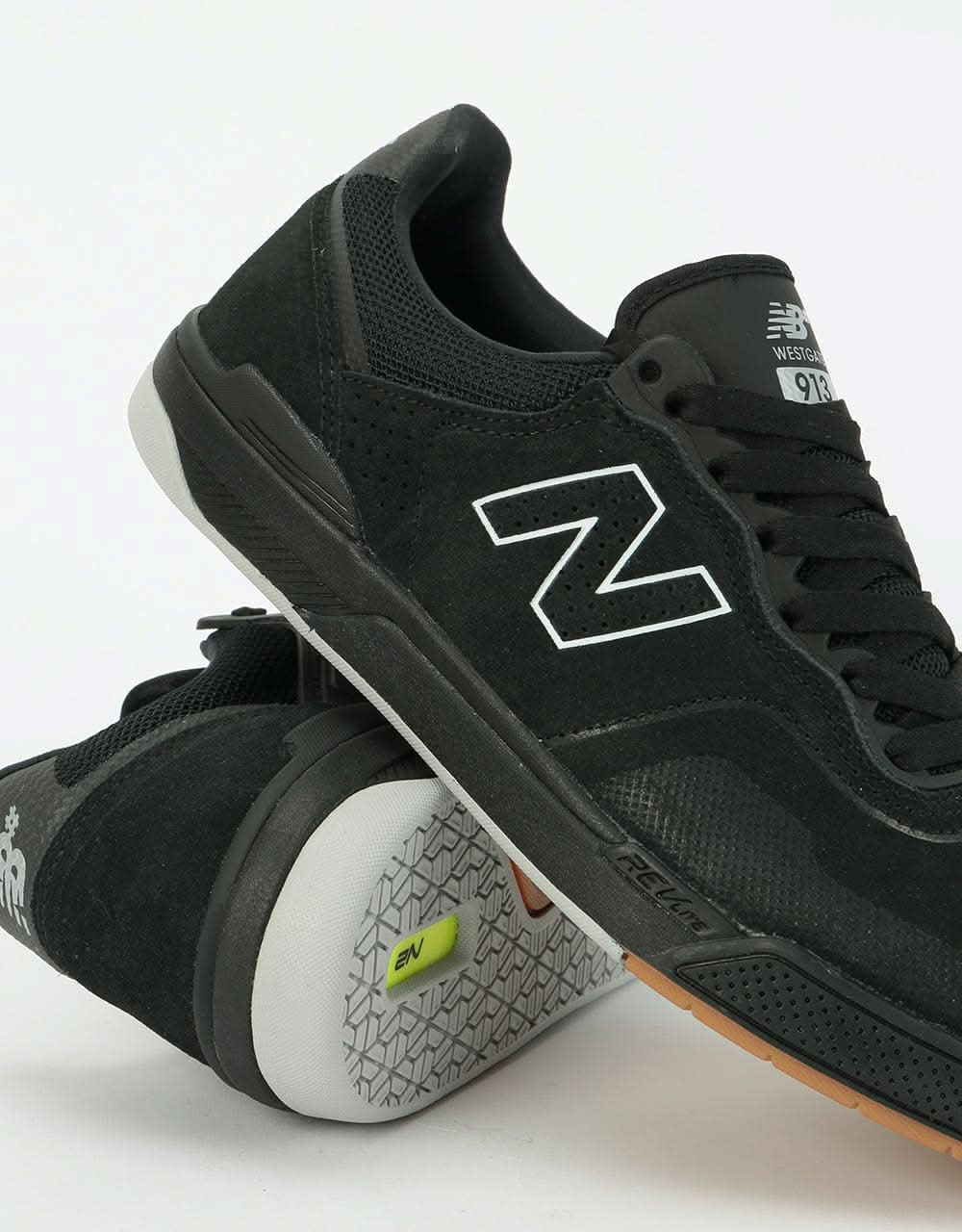 New Balance Numeric 913 Westgate Skate Shoes - Black/Black