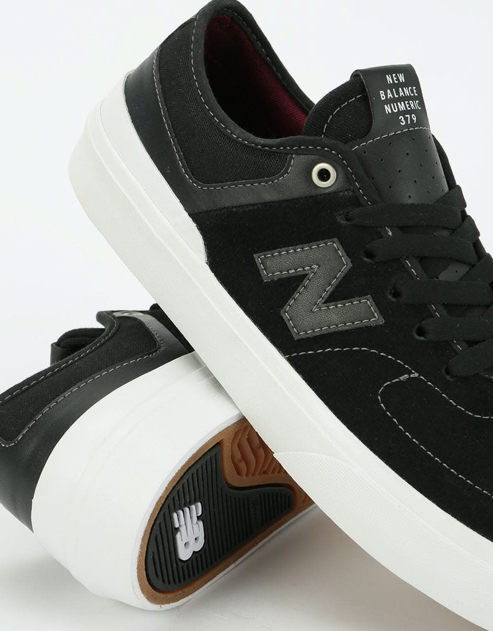 New Balance Numeric 379 Skate Shoes - Black/White