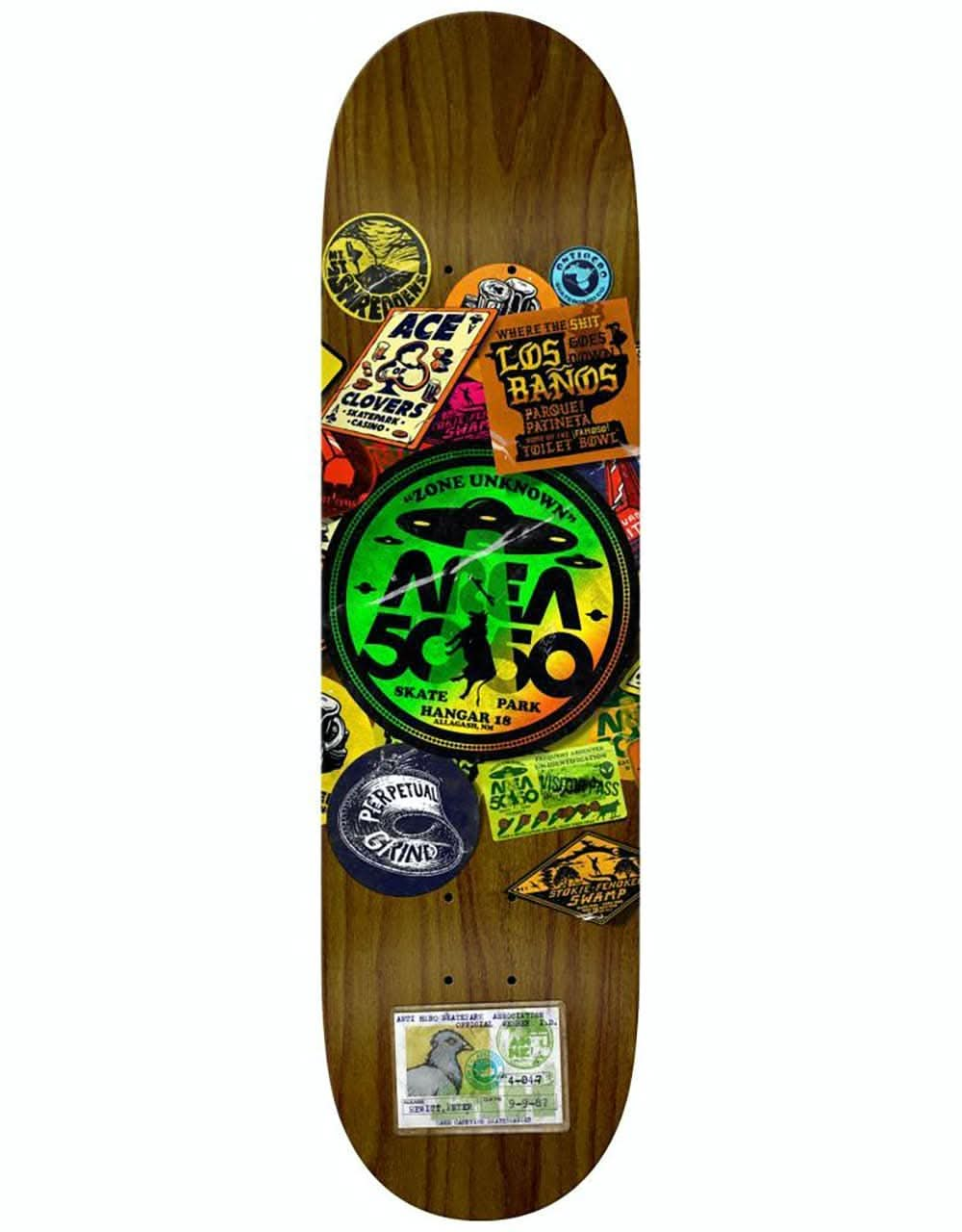 Anti Hero Hewitt Park Board Skateboard Deck - 8.62"