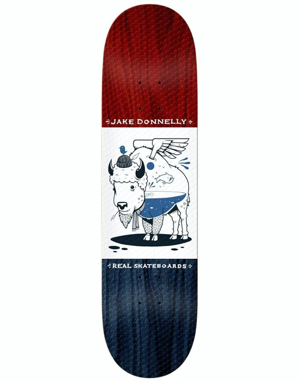 Real x Jeremy Fish Donnelly Skateboard Deck - 8.25"