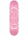 Real Stacked Oval Floral Skateboard Deck - 8.06"