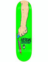 Heroin Razortop Green Skateboard Deck - 8.25"