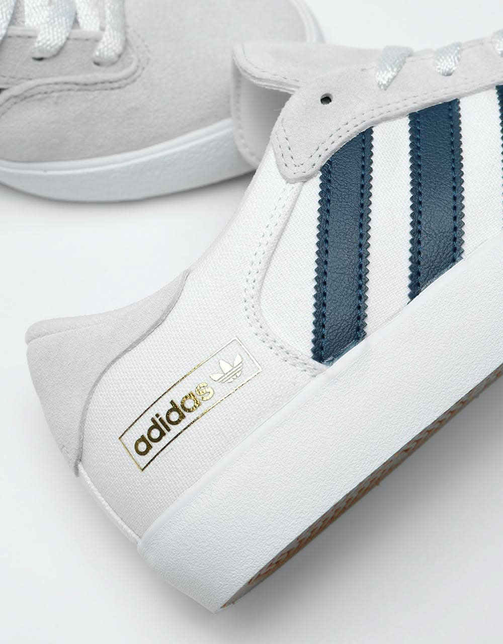 Adidas Matchbreak Super Skate Shoes - Crystal White/Collegiate Navy/Wh